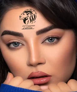 لنز چشم اپتی کالر رنگ دارک بلو