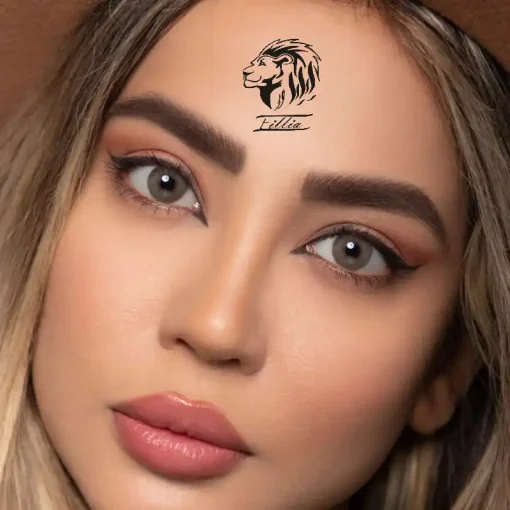 لنز رنگی اپتی کالر مدل Ruby Brown - تصویر 2