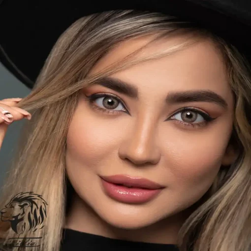 لنز رنگی اپتی کالر مدل Rita Brown - تصویر 3