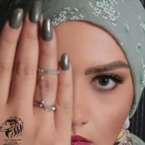 لنز آرین رنگ آبی
