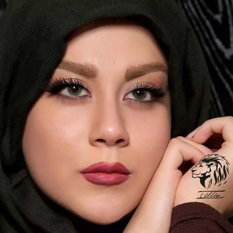 لنز آرین رنگ سبز در 3 تن رنگی 4 لنز آرین رنگ سبز تن 1 لنز آرین رنگ سبز در 3 تن رنگی لنز آرین رنگ سبز
