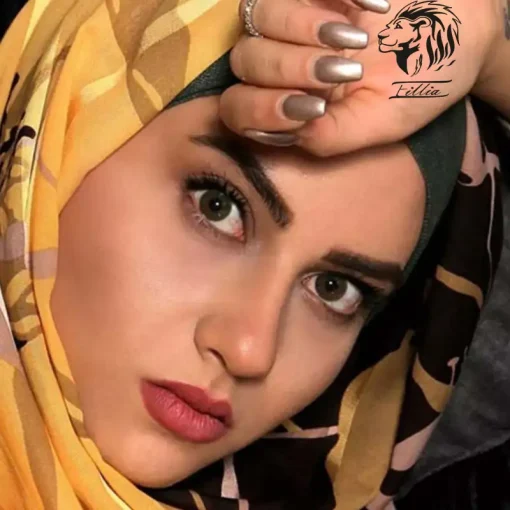لنز آرین رنگ سبز در 3 تن رنگی - تصویر 3