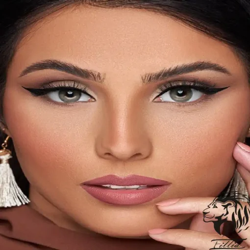لنز رنگی دهب رنگ نچرال گرین - تصویر 4