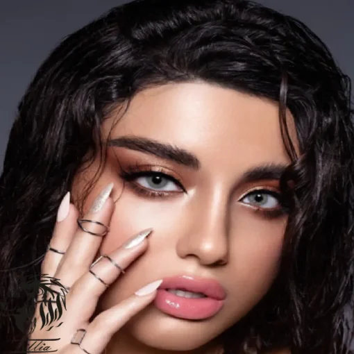 لنز طوسی سبز دهب