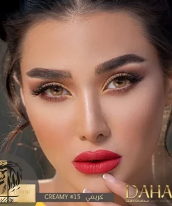 لنز عسلی خاکی دهب
