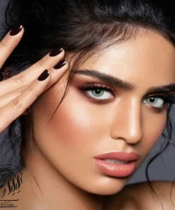 لنز رنگی دهب مثنا