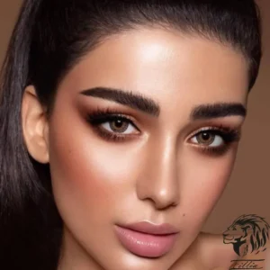 لنز چشم عسلی دهب