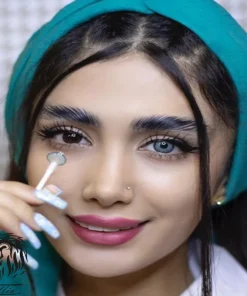 لنز چشم آبی دهب