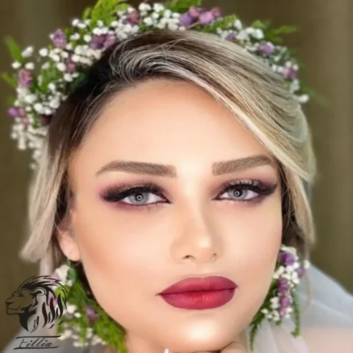 لنز چشم طوسی سبز دهب اسکای - تصویر 6