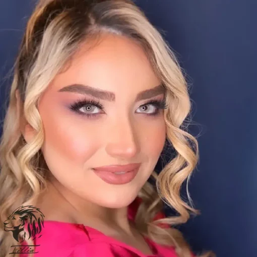 لنز عسلی زیتونی دهب - تصویر 4