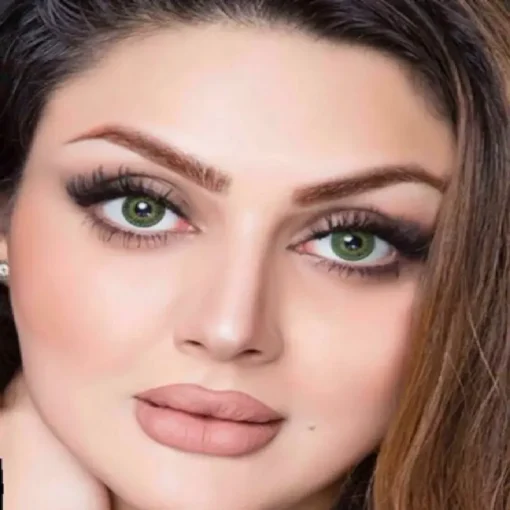 لنز سبز عسلی دهب مدوسا