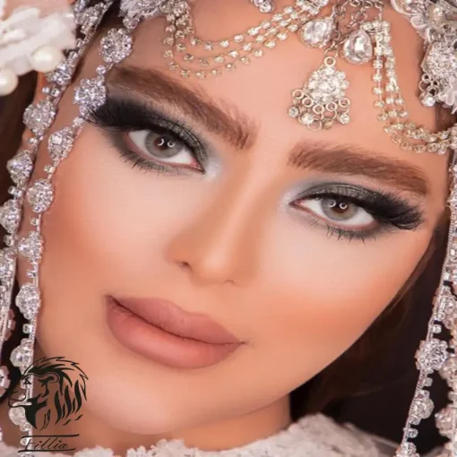 لنز چشم طوسی سبز دهب اسکای - تصویر 5