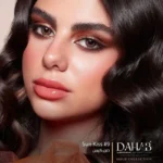 لنز چشم عسلی دهب