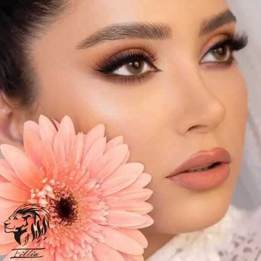 لنز عسلی خاکی دهب - تصویر 4