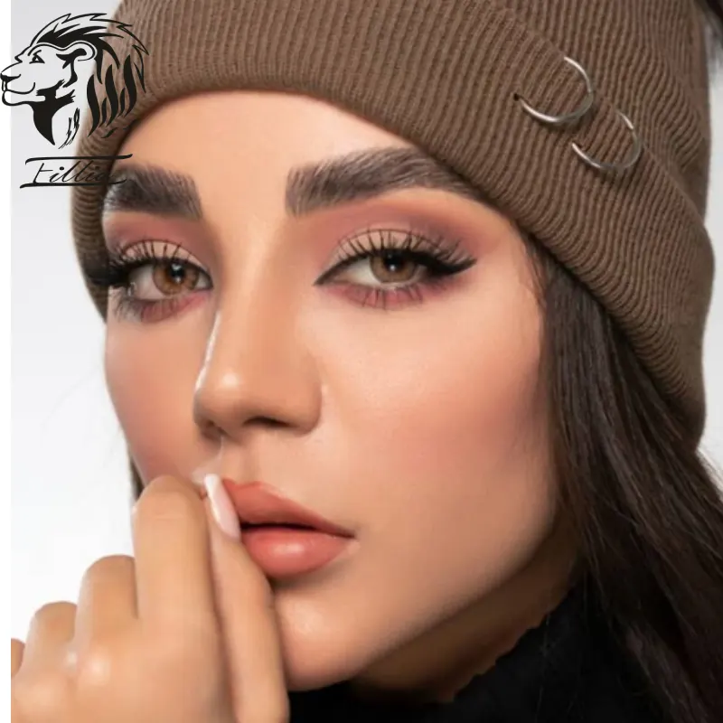 خرید لنز عسلی و توضیحات تکمیلی 1 لنز عسلی لنز چشم عسلی
