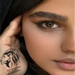 لنز قهوه‌ای دوردار ایس کالر