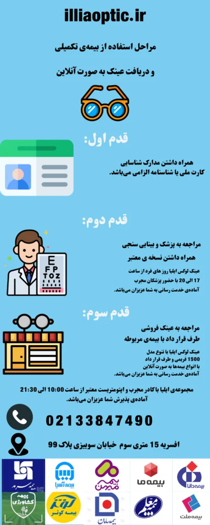 عینکسازی طرف قرارداد بیمه کوثر