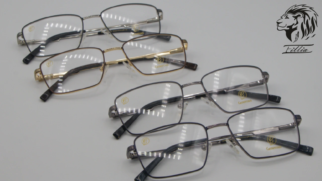 عینک مردانه فلزی