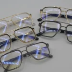 عینک فلزی مردانه چند ظلعی