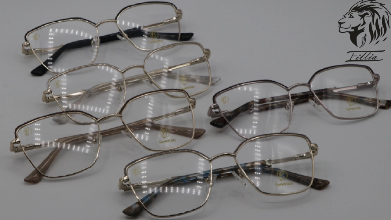 عینک فلزی زنانه کت استایل